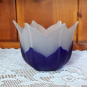 Partylite Indigo Candle Holder